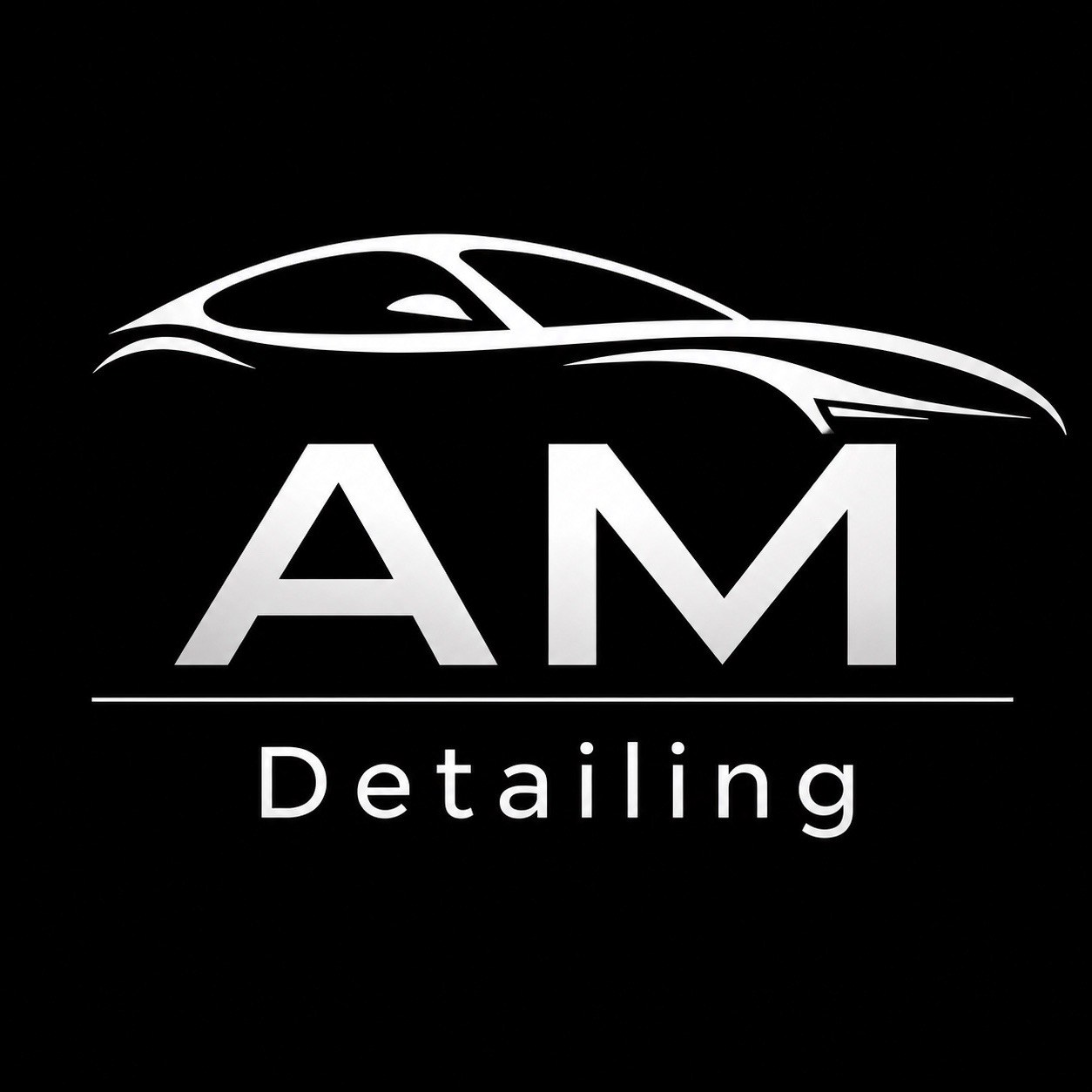 A.M. Detailing logo